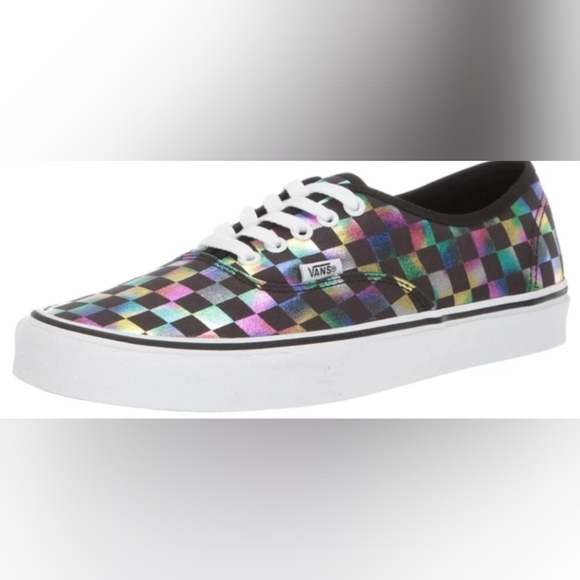 Vans Shoes - Vans Unisex Iridescent Metallic Checkerboard Skate Shoes M 7 W 8.5 MSRP $69.99